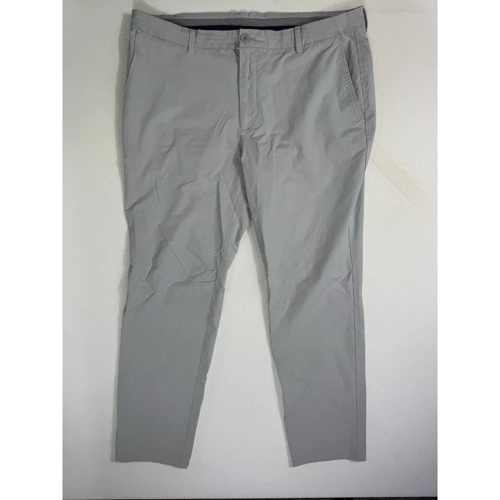 Vineyard Vines On The Go Pant Men's 38x32 (39x31) Grey Performance Commuter